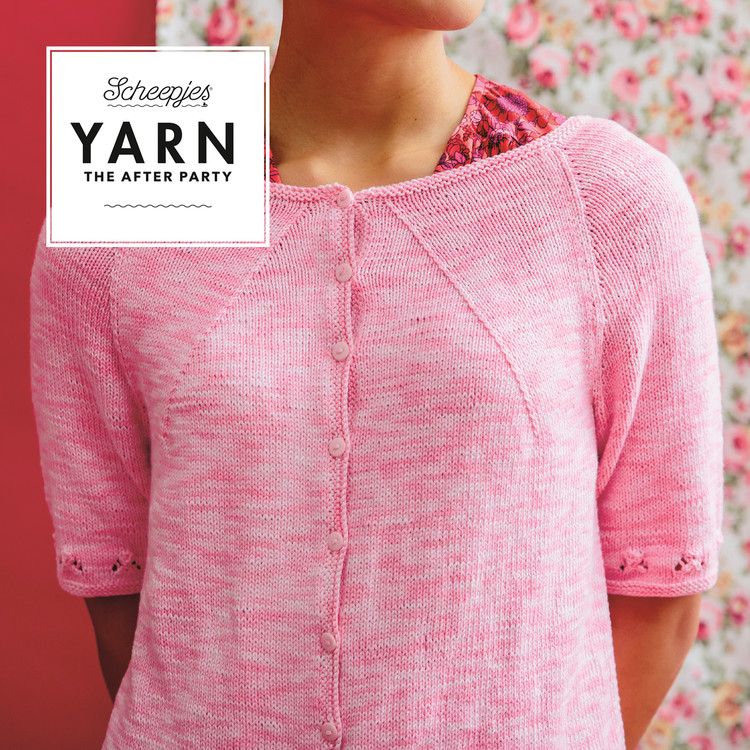 Rose Bud Cardigan - kardigán kötésminta